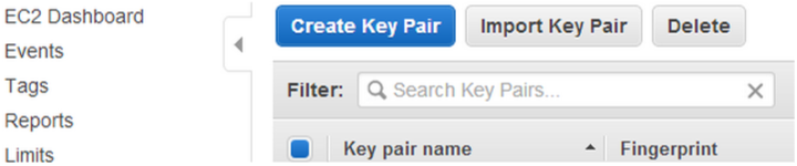 Create Key Pair